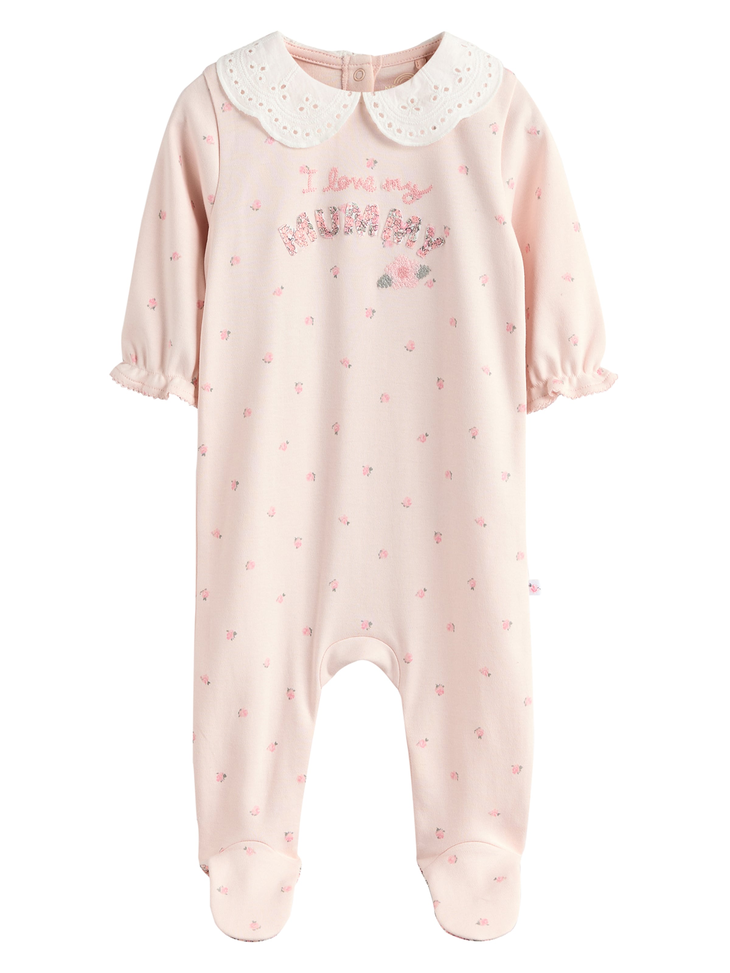 Next Комплект пижама в розово: отпред