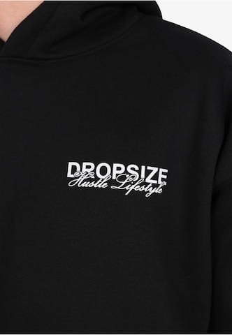 Dropsize Sweatshirt 'Hustle' in Zwart