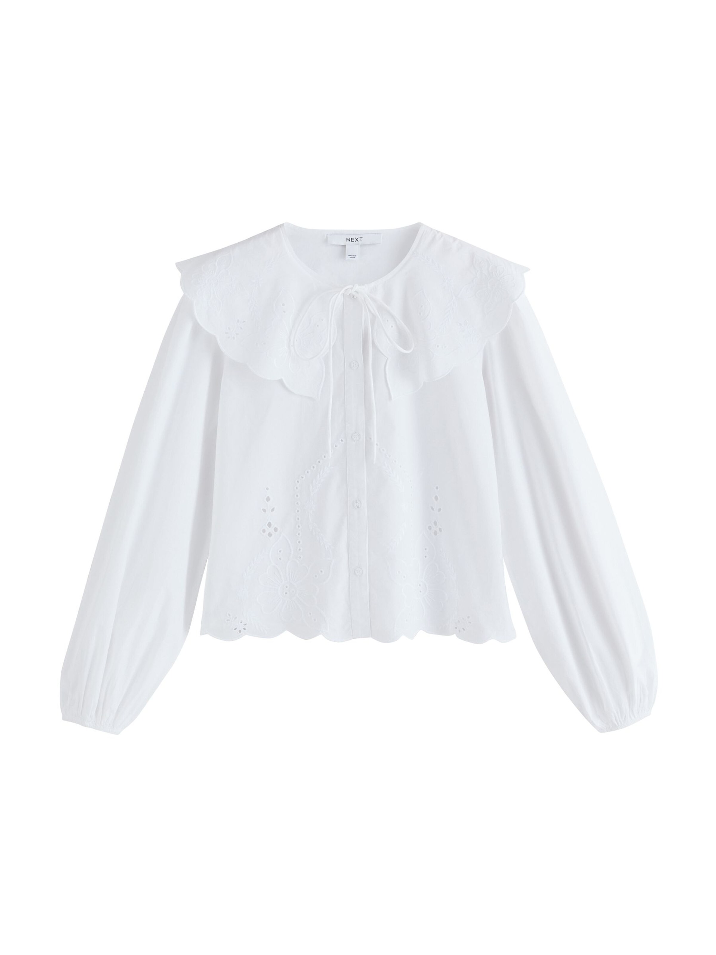 Next Блузка в Белый: спереди