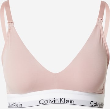Regular Soutien-gorge d’allaitement Calvin Klein Underwear en rose : devant