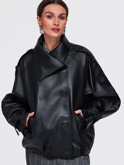 Ombre Übergangsjacke‌‌‌‌‌‌ in S-M in schwarz, Produktansicht