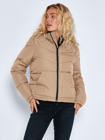 Noisy may Between-season jacket 'Dalcon' in Brown: front