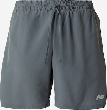 new balance tavaline Spordipüksid, värv hall: eest vaates