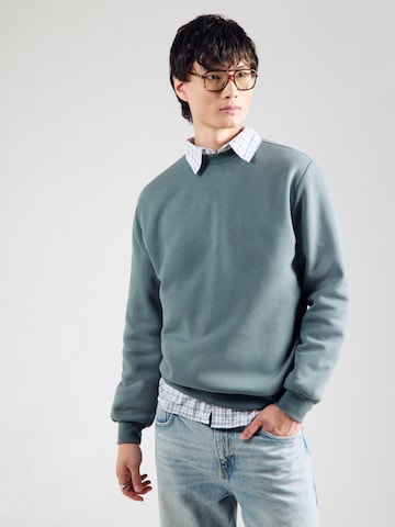 Sweat-shirt 'Davin' ABOUT YOU en bleu : devant