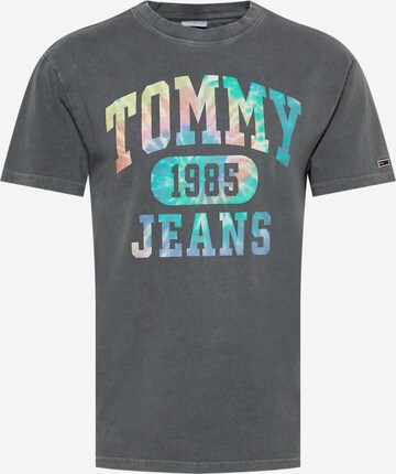 Tommy Jeans T-Shirt 'Collegiate' in Grau: predná strana