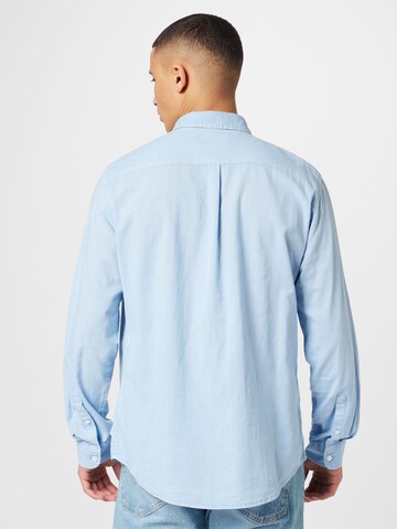 Cotton On - Regular Fit Camisa 'ASHBY' em azul
