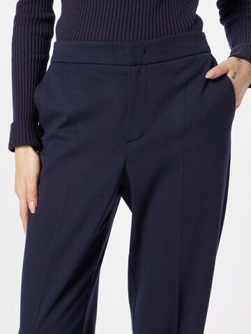 OUI Regular Trousers with creases in Blue