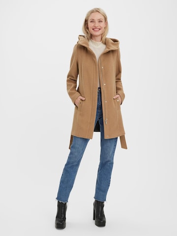 VERO MODA Between-Seasons Coat in Brown