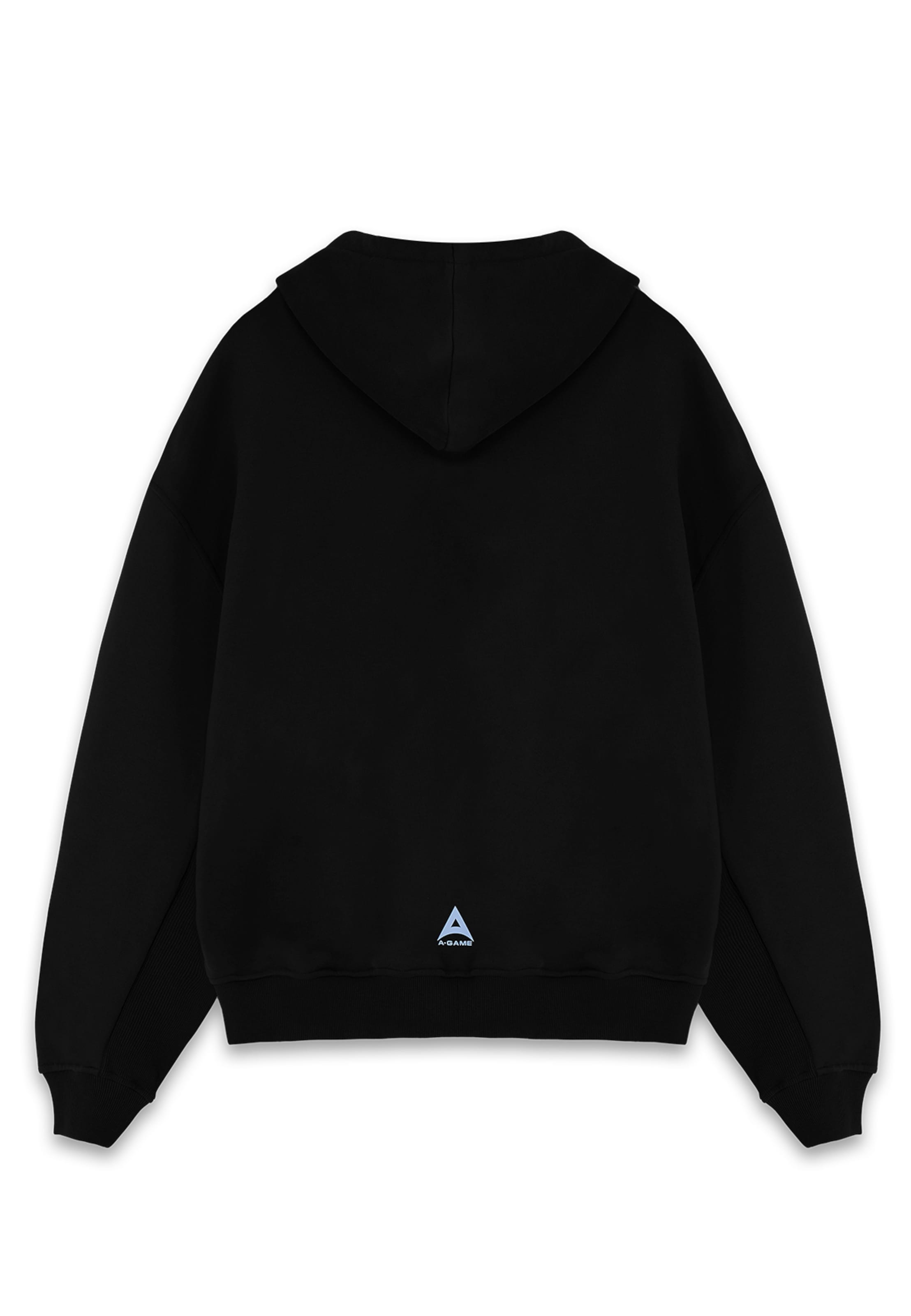Sweat-shirt A-Game en noir : derrière