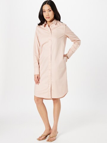 Calvin Klein Shirt Dress in Pink: front