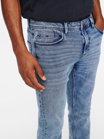 Only & Sons Slimfit Jeans 'Loom' i blå