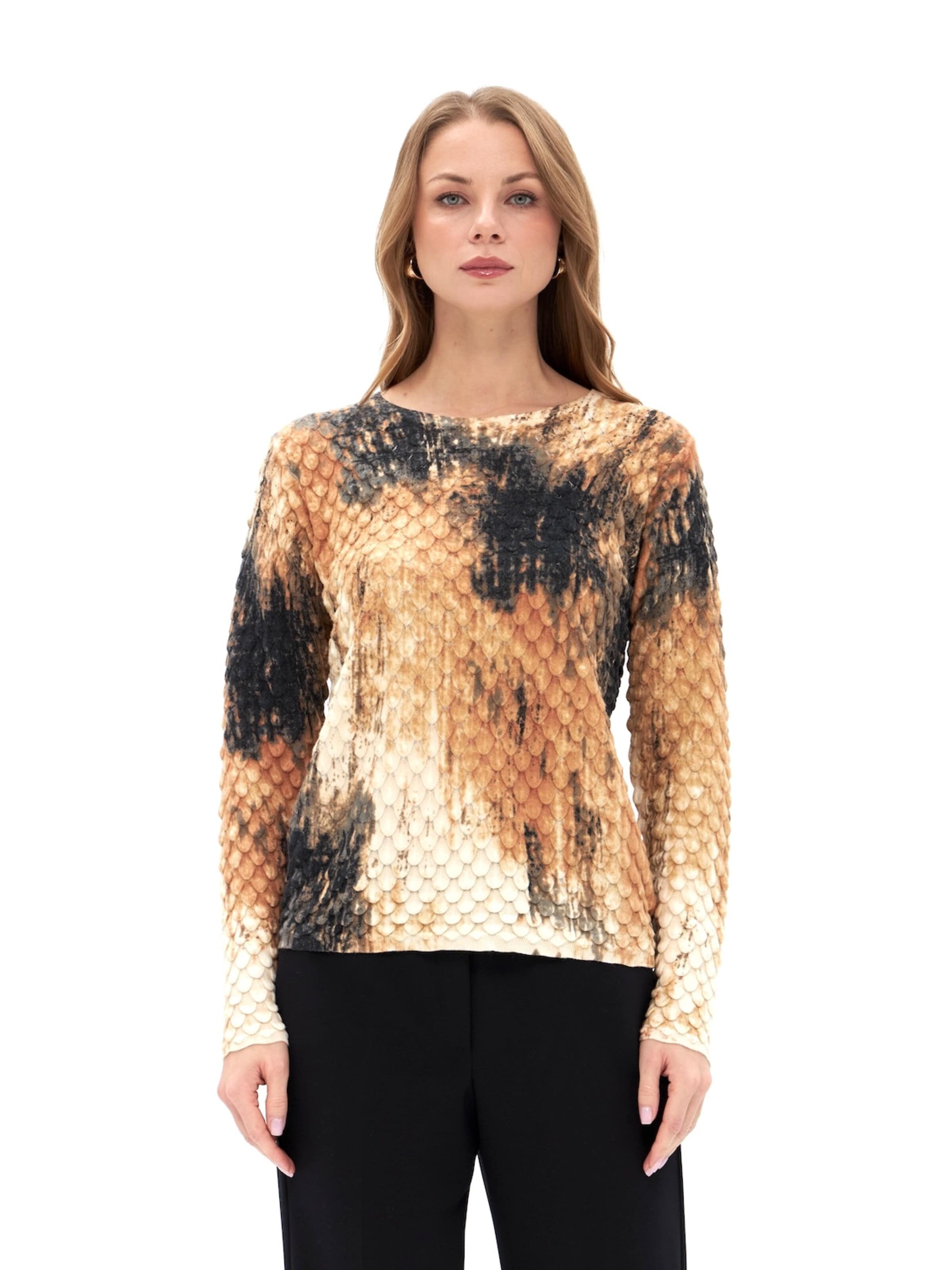 Passioni Pullover‌‌‌‌‌‌‌‌‌ in Beige: Vorderseite