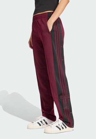 ADIDAS ORIGINALS Loosefit Kalhoty 'Adibreak' – červená: přední strana