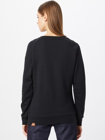 Ragwear Sweatshirt 'Daria' in Schwarz