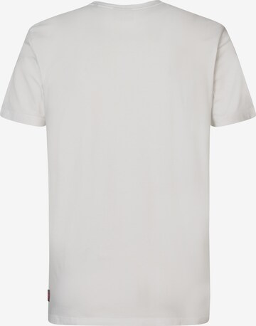 Petrol Industries T-Shirt 'Tidepool' in Weiß