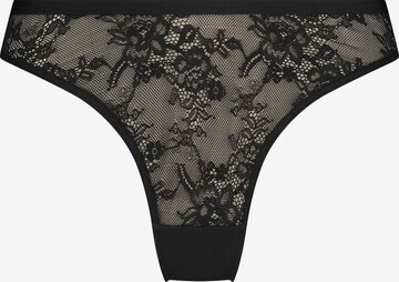 Hunkemöller String 'Lea' in Zwart: voorkant