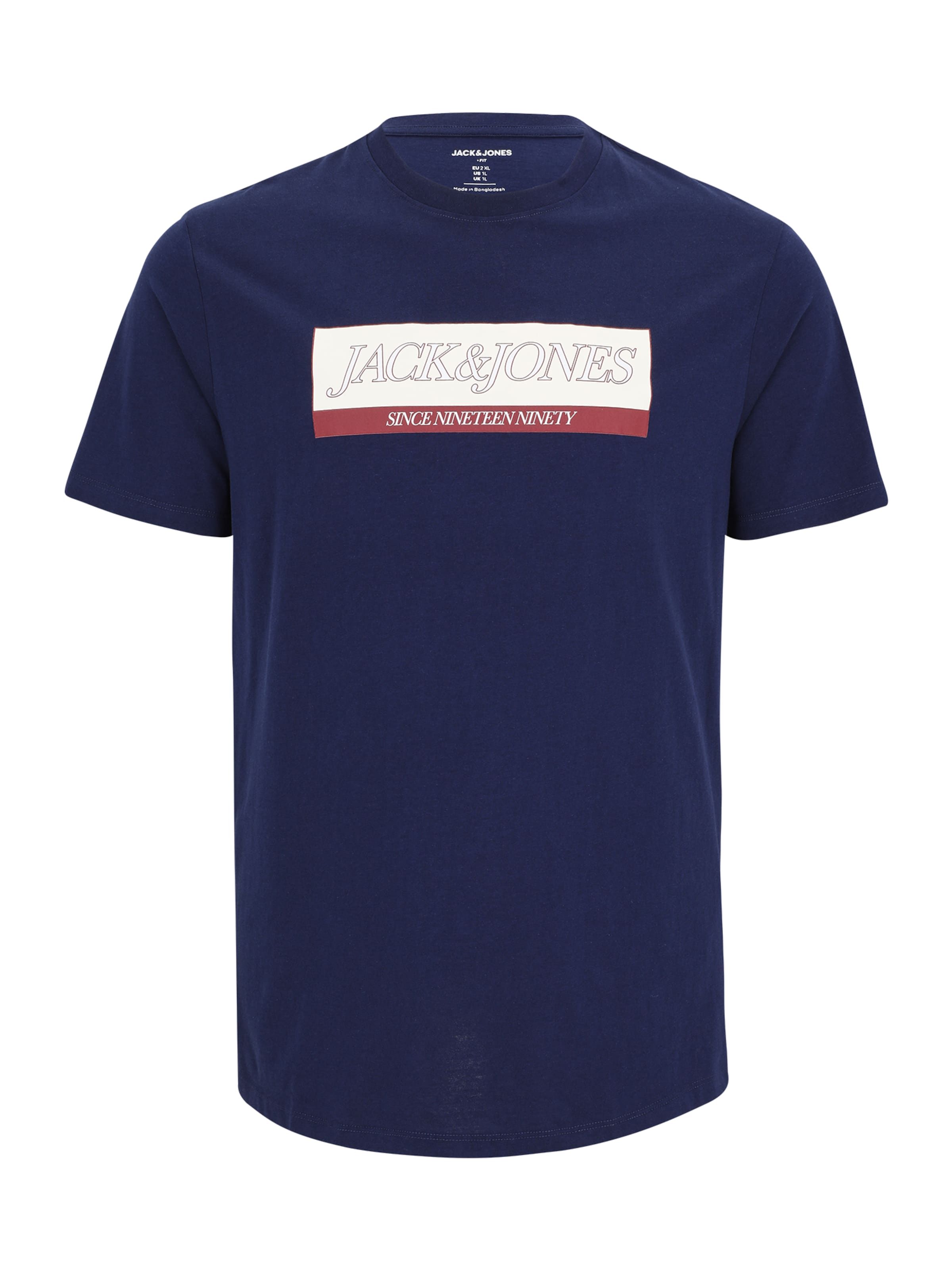 Jack & Jones Plus Tričko 'JORINWOOD' - Modrá: predná strana