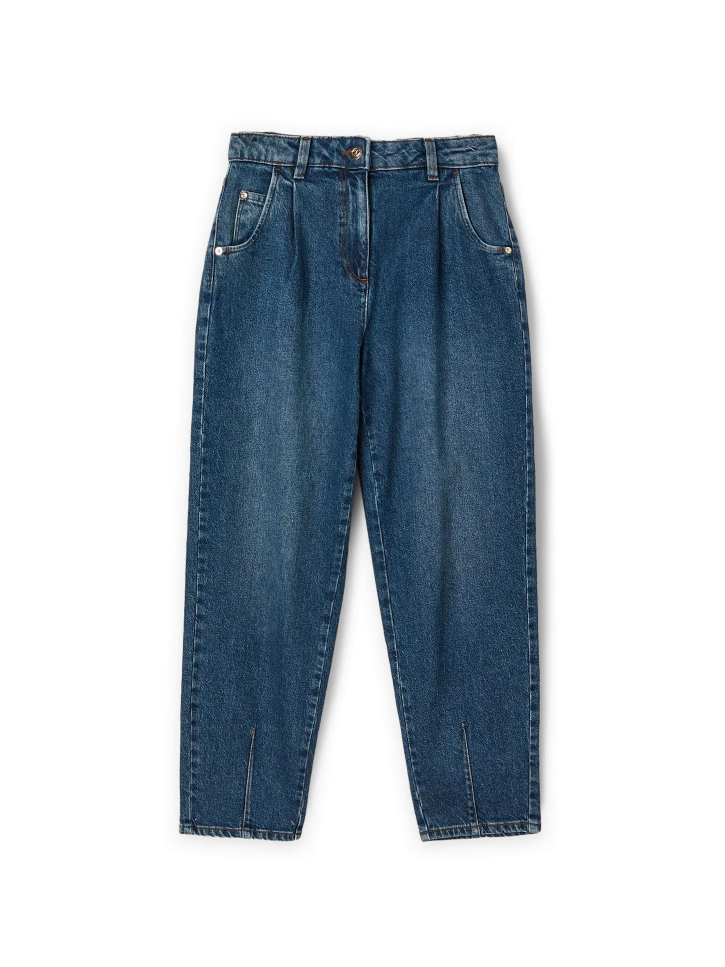 MOTIVI Loosefit Jeans in Blauw: voorkant