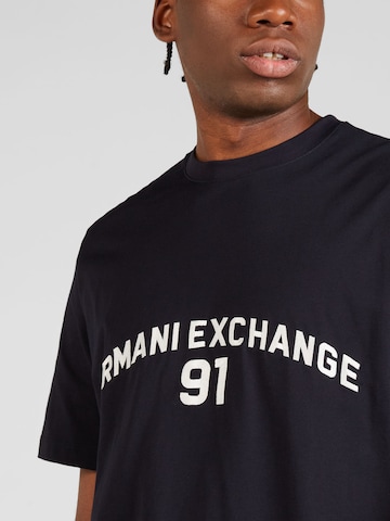 ARMANI EXCHANGE - Camisa em azul