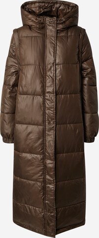 Hailys Winter Coat 'Milena' in Brown: front