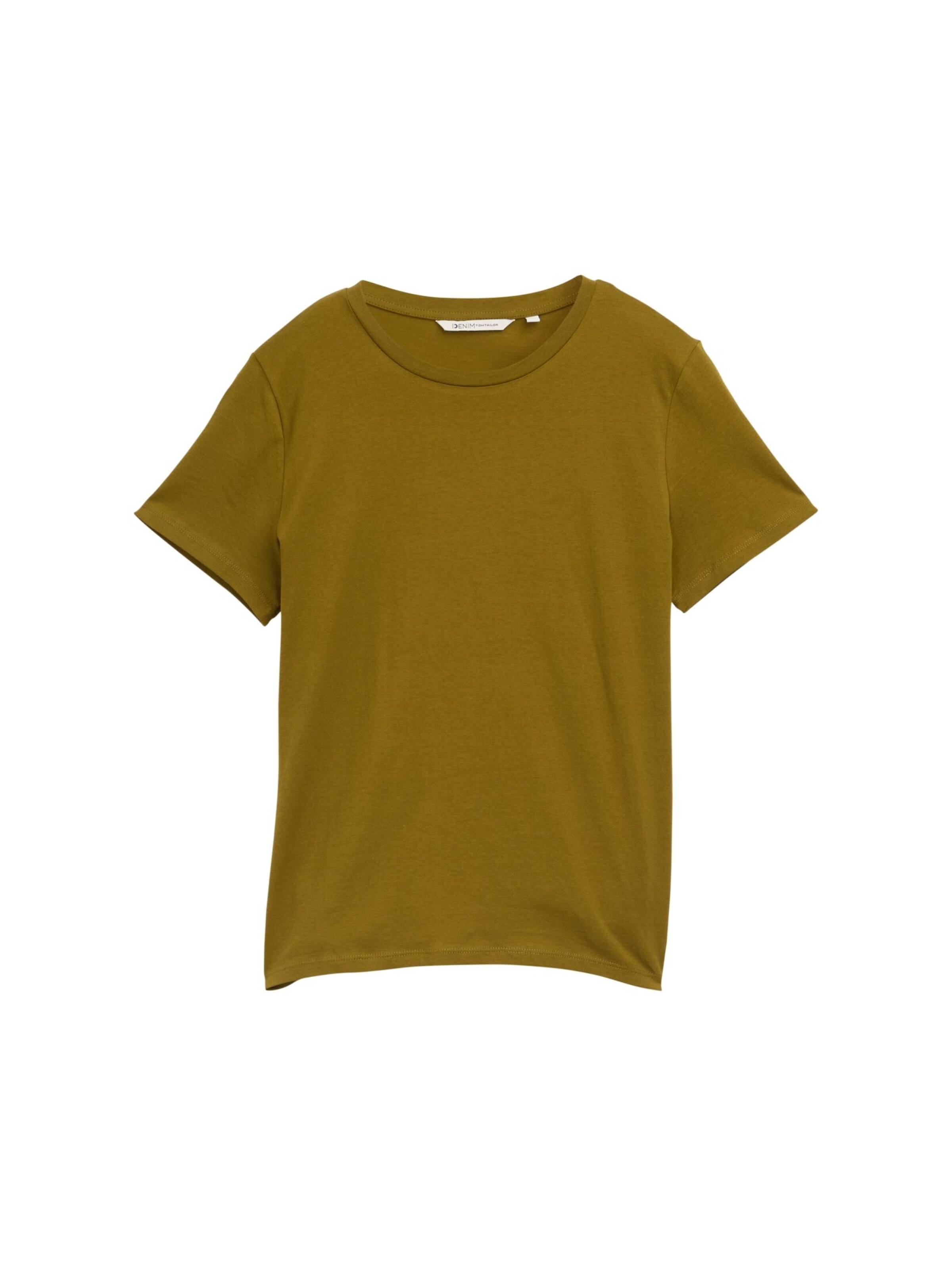 TOM TAILOR DENIM Shirt in Groen: voorkant