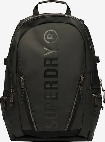 Superdry Backpack 'Tarp' in Black: front