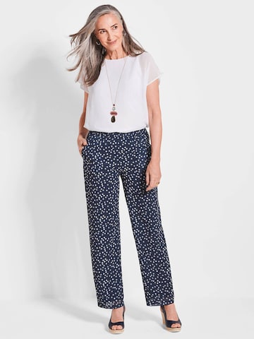 Loosefit Pantalon Goldner en bleu