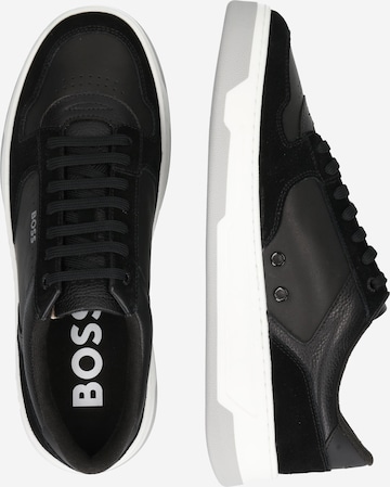 BOSS Black Platform trainers 'Baltimore' in Black