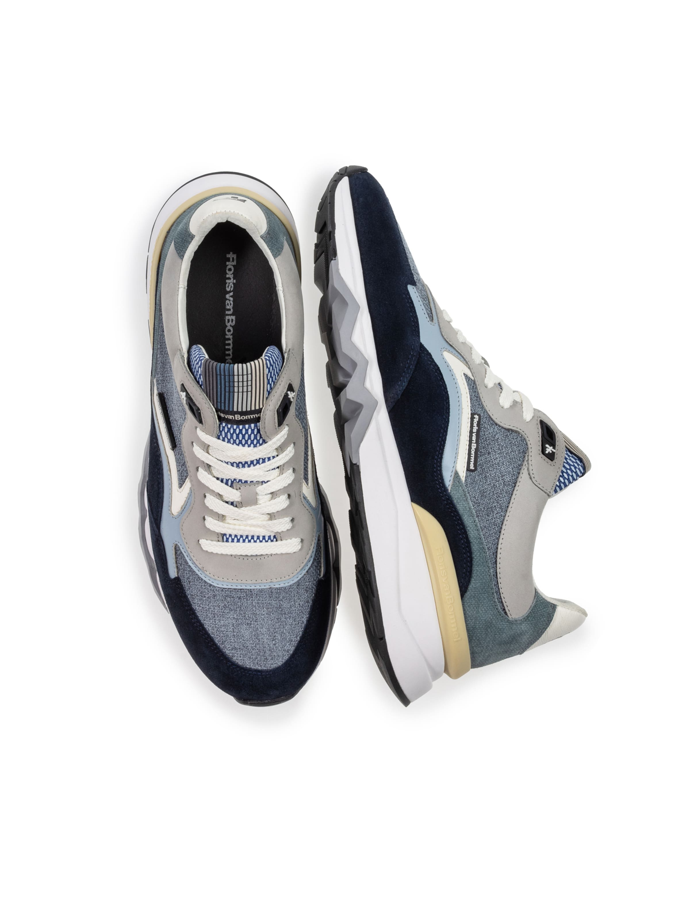 Sneaker bassa 'De Zager 05' di Floris van Bommel in blu