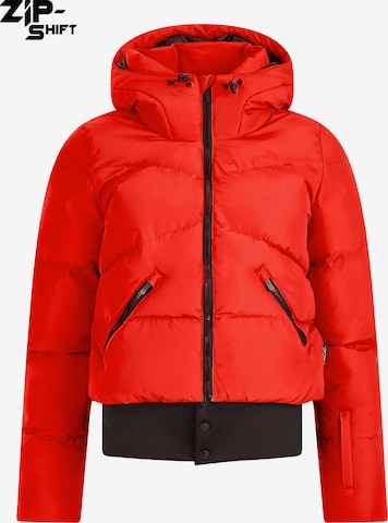 PROTEST Sportjacke 'PRTPreppy' in Rot: Vorderseite