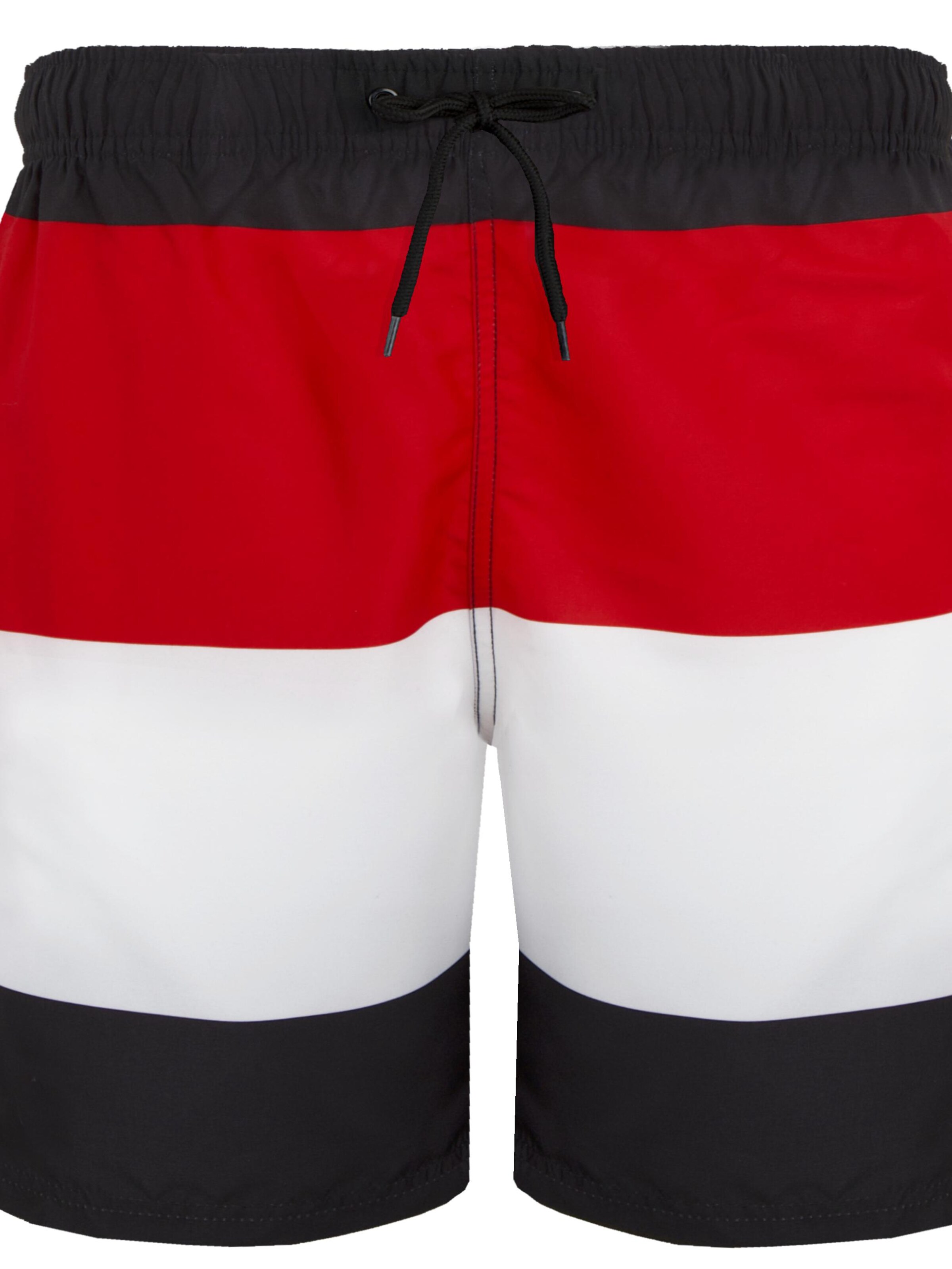 Guggen Mountain Badeshorts 'Boardshorts YSB597' in Schwarz