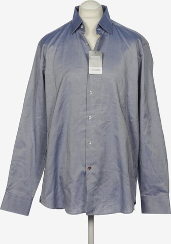 Tommy Hilfiger Tailored Button Up Shirt in XL in Blue: front