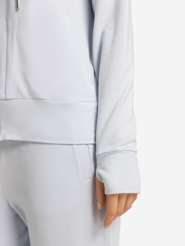 Hanro - Casaco em moletão 'Balance' em azul