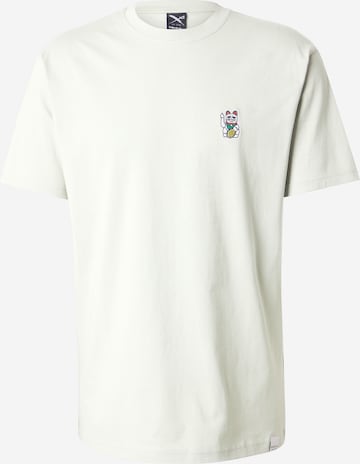 T-Shirt 'Bye Bye' Iriedaily en vert : devant