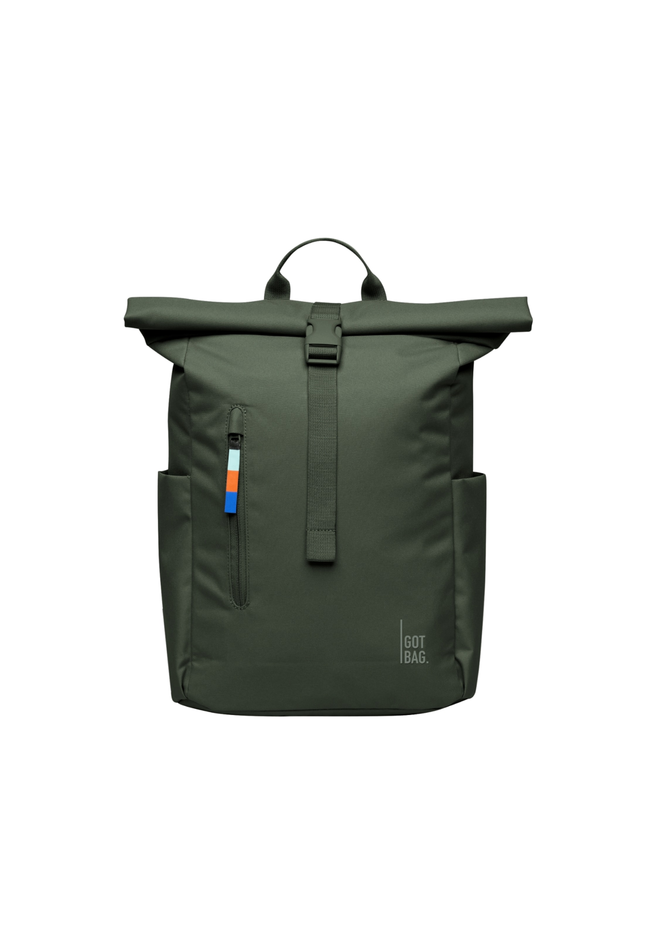Got Bag Rucksack 'Rolltop Easy Small' in Grün: Vorderseite