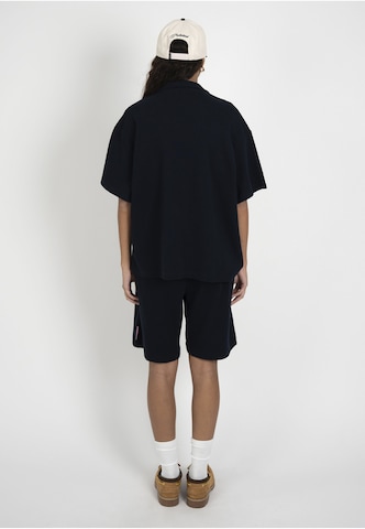 Prohibited Wide leg Broek 'Côte d’Azur' in Blauw