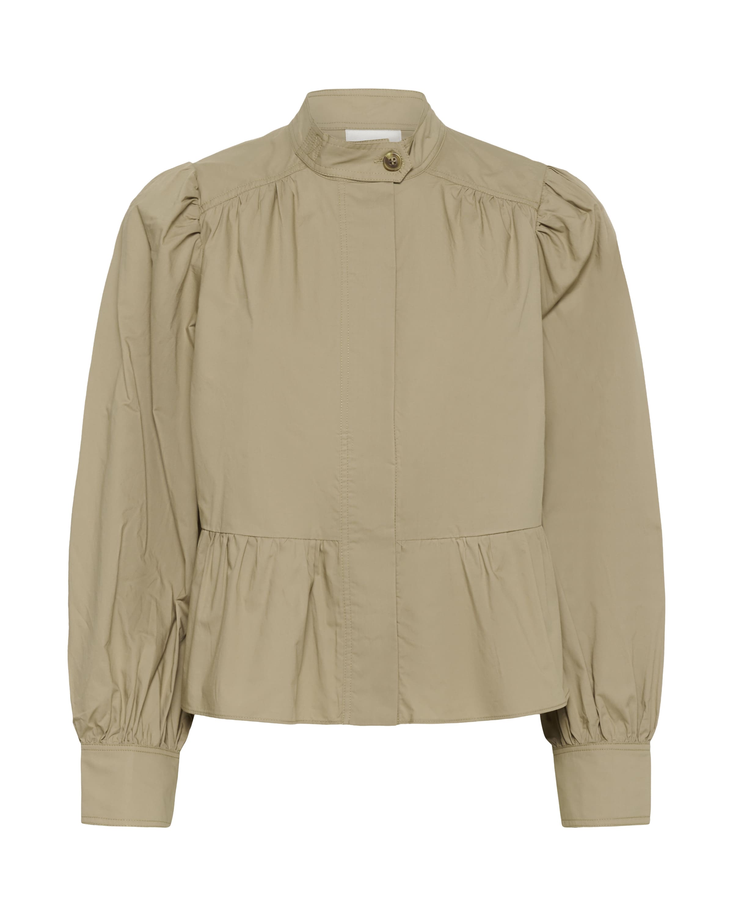 KAREN BY SIMONSEN Blouse 'KBEnya' in Groen: voorkant