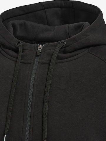 Hummel Zip-Up Hoodie in Black