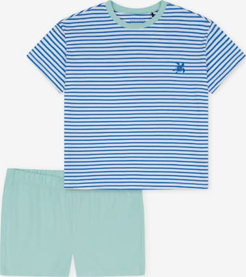 SCHIESSER Nachtkledij ' Nightwear ' in Blauw: voorkant