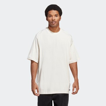 T-Shirt fonctionnel 'Lounge' ADIDAS SPORTSWEAR en blanc : devant