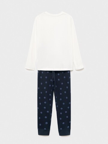 Pijamale 'PLAYER' de la MANGO KIDS pe alb