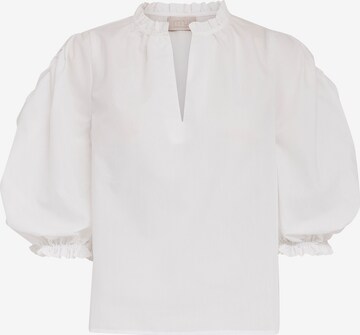 minus Shirt 'Savia Solid' in Wit: voorkant
