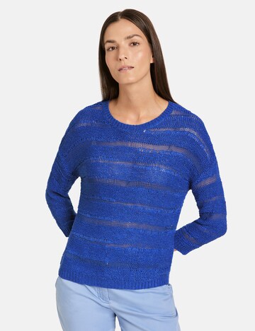 GERRY WEBER Sweater in Blue: front