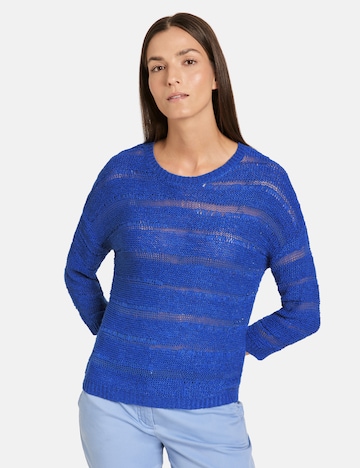 Pull-over GERRY WEBER en bleu : devant