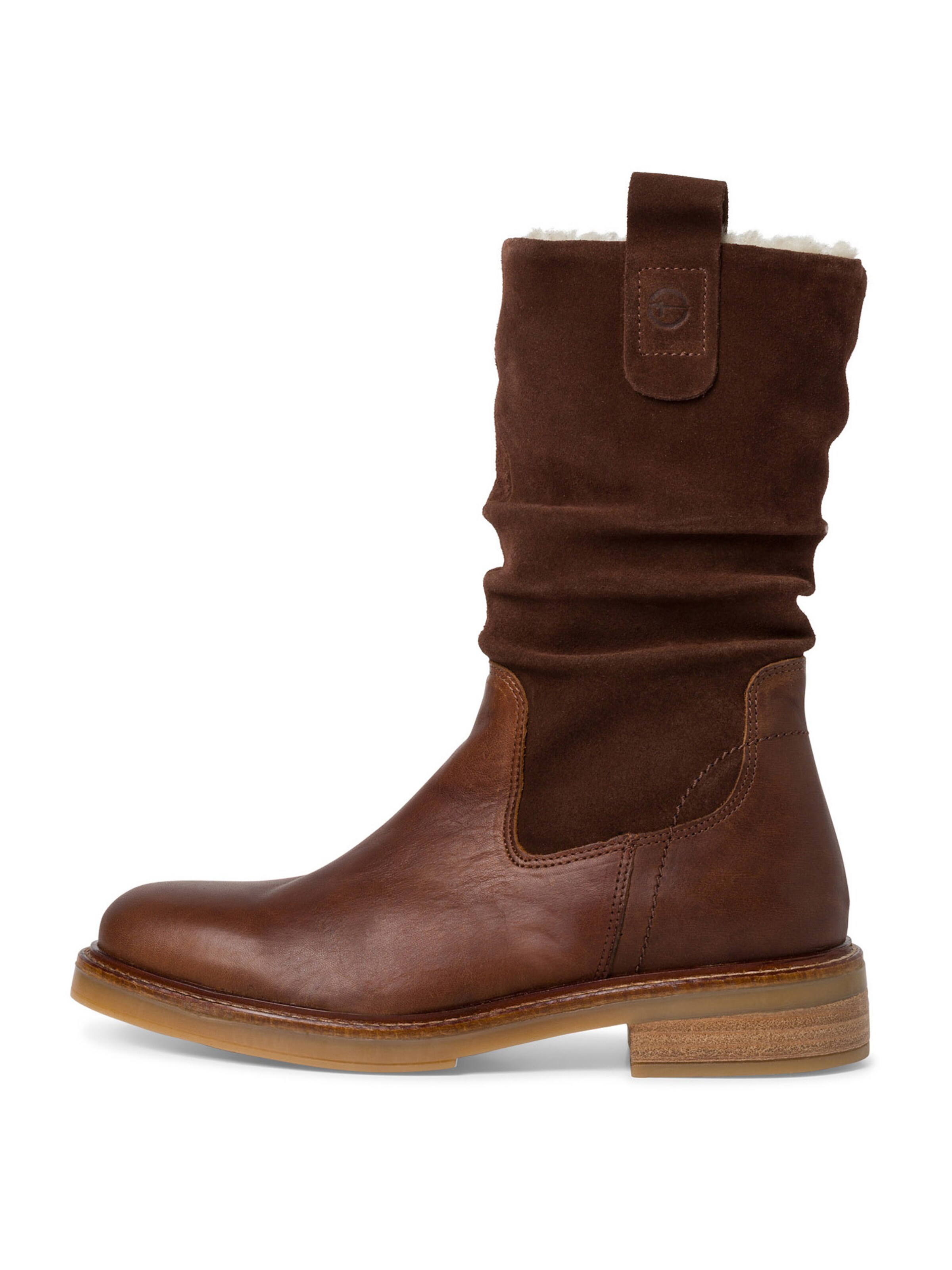 Tamaris brown top ankle boots