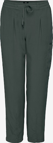 OPUS Pleat-Front Pants 'Madena' in Green: front