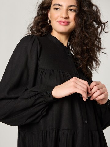 Guido Maria Kretschmer Women Shirt dress 'Mala' in Black
