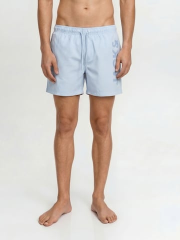 JACK & JONES Swimming shorts 'JPSTMaui' in Blue: front