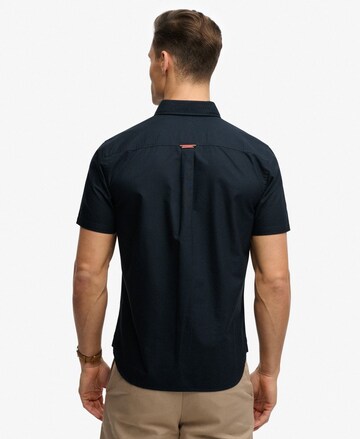 Superdry & Co Regular fit Overhemd 'Essentials' in Blauw