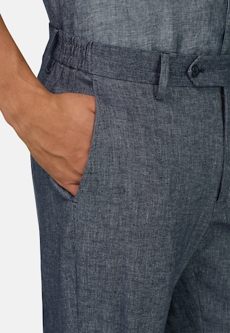Coupe slim Pantalon Boggi Milano en bleu
